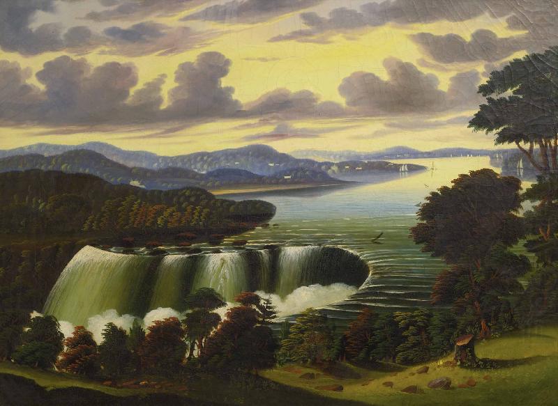 Thomas Chambers Niagara Falls viewed from Goat Island china oil painting image